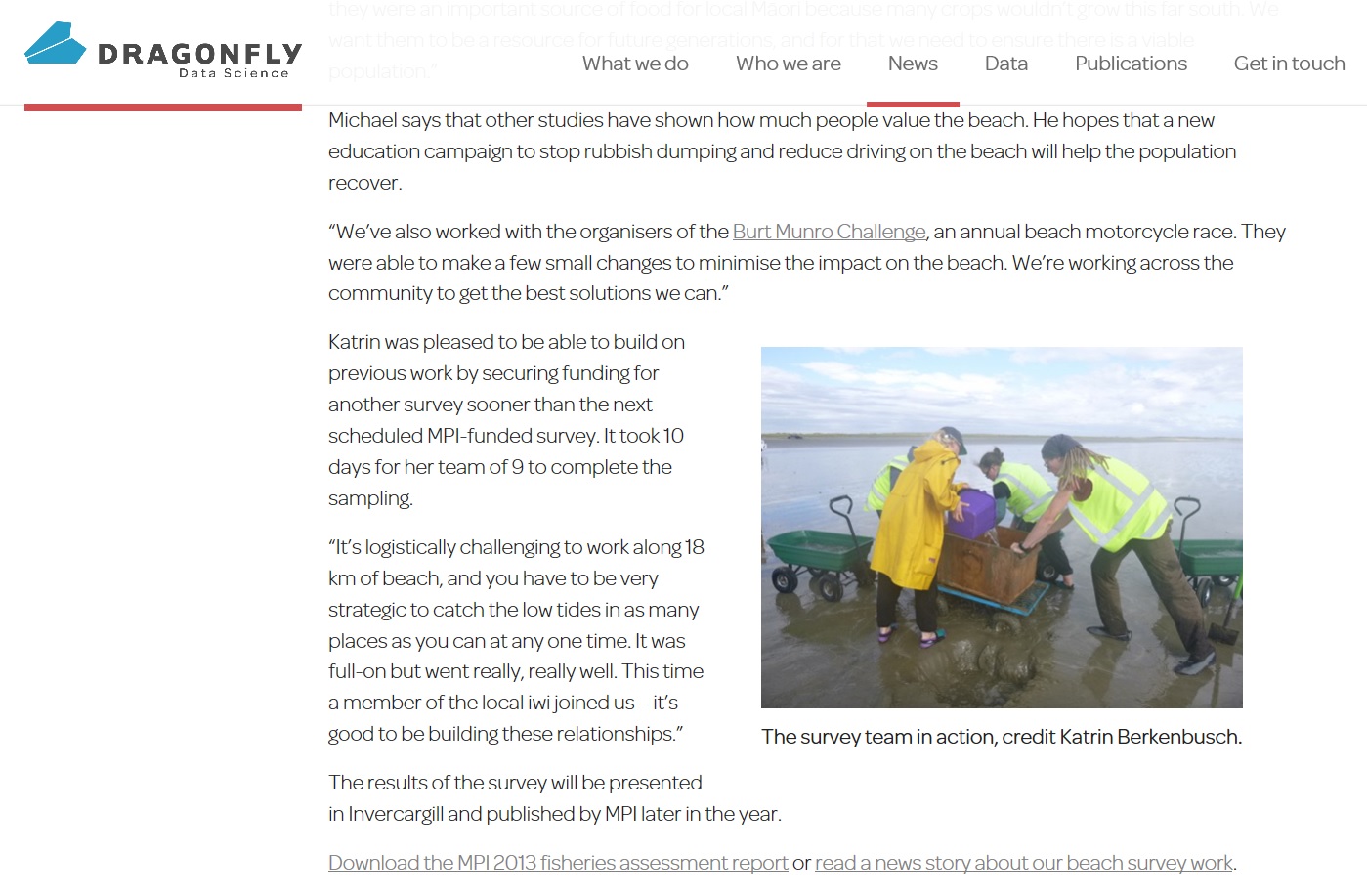 2017-03-25 Dragonfly Toheroa News